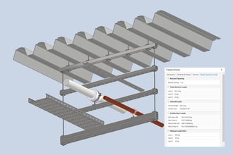 Design automated trapeze brackets