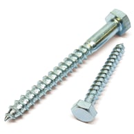 BZP Hexagon Coachscrews