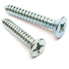 BZP Pozi Countersunk  Self Tappers