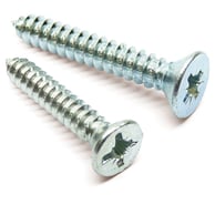 BZP Pozi Countersunk Self Tappers