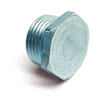 Galvanised Hexagon Plugs