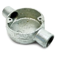 Galvanised Through Boxes