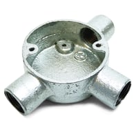 Galvanised Tee Boxes