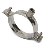 Qwikclamp Stainless Steel - Unlined Pipe Clamps
