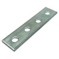 Stainless Steel Flat Bracket - 4 hole