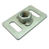 Heavy Duty Galvanised Backplates
