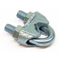 Zinc Plated Wire Rope Grips