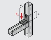 AB201 MX Channel Angle Brackets