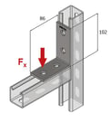 AB205 MX Channel Angle Brackets